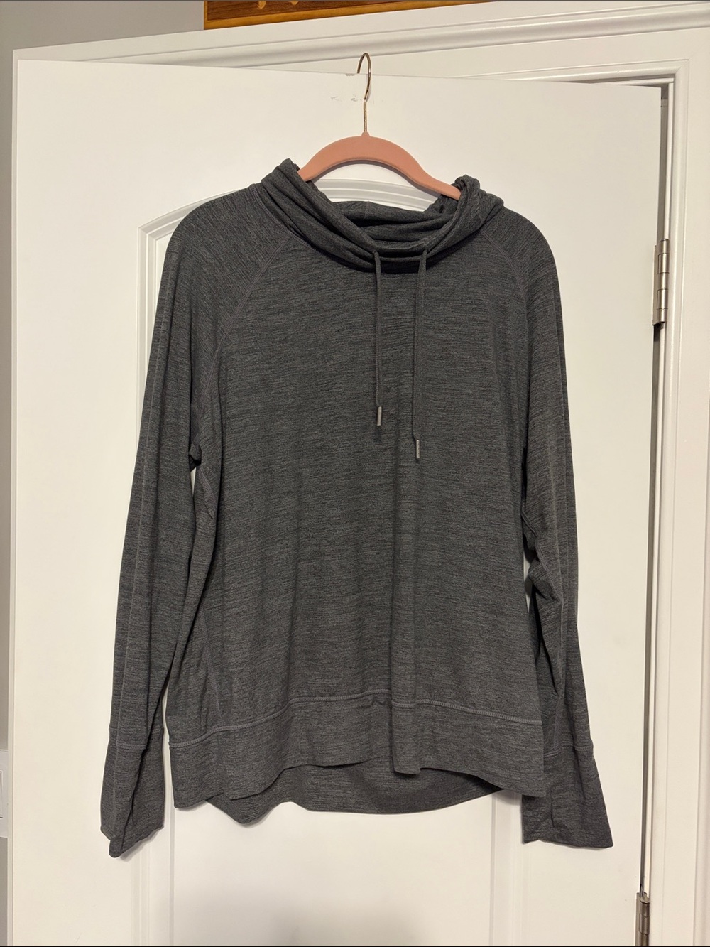 Maurices Charcoal Cowl Neck Pullover Sweater